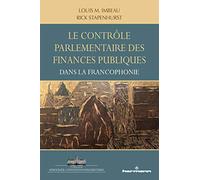 Teddy Hermann – Le contrôle parlementaire des finances publiques dans les pays de la francophonie