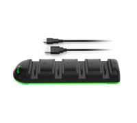 Le contrôleur de consoles illumine la base de charge de plusieurs appareils consoles contrôleurs de recharge pour station de charge de défense contre les surcharges NS2