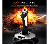 Le contrôleur de vol de simulation PXN-2113PRO prend en charge Windows XP/7/8/10/11, compatible avec les jeux de vol sur PC mainstream PXN-2113PRO