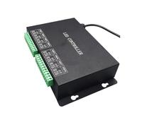 Le contrôleur LED pixel du maître H801TC prend en charge la console utilisant le protocole Ethernet for piloter 128 800 pixels 255 stations esclaves