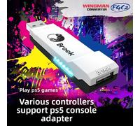 Le convertisseur Brook Wingman FGC 2 convient aux consoles PS/PC Windows/N Switch/adaptateur de joystick d'arcade/Hitbox plug and play FGC 2