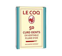 Le coq cure dents plume boite de 50