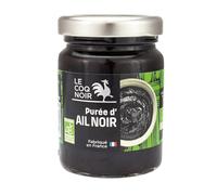 LE COQ NOIR Purée d'ail noir Bio 90 g - fabriquée en France, fermentation naturelle, notes caramel - Lot de 3