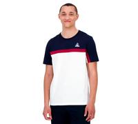 Le Coq Sportif Tri Sp N°2 Short Sleeve T-shirt Blanc L Homme