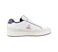 Le Coq Sportif Chaussure homme Noah_2 Cuir/Suède Semelle mémoire Nylex Blanc/Insigna Blue 44
