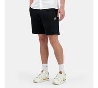 Le Coq Sportif - Coq d'or Short N°1 M - Molleton 55% Coton 45% Polyester - Cordon de Serrage - Poches Latérales - Confort Quotidien - pour Homme - Taille L - Noir