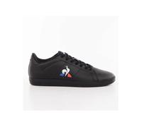 Le Coq Sportif Mixte Courtset_2 Racine Accueil Homme Chaussures-Homme Baskets-et-Sneakers, Triple Black, 42 EU
