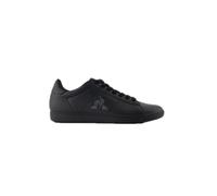 Le Coq Sportif - Courtset - Chaussure Homme Tige Cuir Véritable Empiècements Pleine Fleur - Semelle Intérieure Mémoire de Forme et Semelle Caoutchouc Souple -