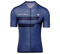 Le Coq Sportif Cycling Jersey SS Grand Départ M Parka Homme, Véritable Bleu Marine, XS