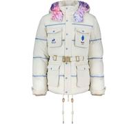 Le Coq Sportif - Doudoune saharienne à capuche déperlante - Saharienne Chaude Turtledove en Nylon - Taille M - Beige Beige M