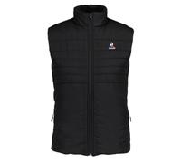 Le Coq Sportif - Doudoune sans manches Femme - Taille M - Lightblack | 100 % polyester · Chaleur sans volume · Bras libres · Fermeture éclair intégrale · Poches latérales · Superposition facile