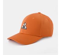Le Coq Sportif - ESS Casquette N°2 - Coton Polyester Mixte Léger - Coupe Confortable et Respirante - pour Usage Quotidien Sportif - Taille S/M - Coloris Orange camuset