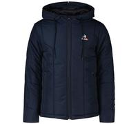 Le Coq Sportif - ESS Doudoune Heavy N°1 - Chaude Déperlante Doublée Ouatinée Coupe Regular Capuche Poches Zippées Manches Élastiquées Homme - Taille M - Bleu Sky Captain