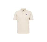 Le Coq Sportif - ESS N°1 - Polo Homme - Taille XL - Peyote | 48 % coton + 48 % polyester + 4 % élasthanne · Col côtelé et patte boutonnée · Maille piquée respirante · Coupe régulière