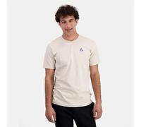Le Coq Sportif - ESS Tee SS N°1 - Tee-Shirt Manches Courtes Jersey 100% Coton 140g Coupe Classique - Gros Logo Sérigraphié Encre Gonflante - Taille XS - Peyote
