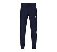 Le Coq Sportif - Heritage Pant N°1 - Pantalon Homme Adulte - Mélange Coton Polyester - Coupe Ajustée - Taille Élastique Cordon Ajustable - Taille S - Bleu Sky Captain