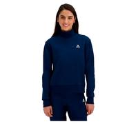 Le Coq Sportif - Heritage SP Col Roulé N°1 - t-Shirt Manches Longues Femme - col roulé mélange Coton Polyester - Confort Quotidien Style Urbain - Taille S - Victory Blue