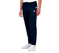Le Coq Sportif - Heritage SP Pant Straight N°1 M - Pantalon Droit Homme Coton Polyester Piqué Interlock Double Maille - Poches Latérales - Taille XL - Bleu Sky Captain