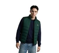 Le Coq Sportif - HYBRIDE Doudoune SL N°1 M - Veste sans manches Homme - Coupe Ajustée - Isolation Légère - Corps 100% Polyester - Sport et Loisirs - Taille L - Couleur Scarab