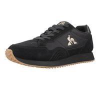 LE COQ SPORTIF - JET STAR - Baskets Mixte - Taille 41 - Black / Gold | Tige cuir et suède · Doublure textile · Semelle EVA et caoutchouc · Semelle intérieure à mémoire de forme · Logo du Coq