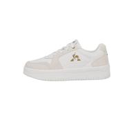 Le Coq Sportif - LCS Billie - Chaussure Femme Style Tennis Semelle Haute Cuir Daim Semelle Mousse Mémoire Bout Rond Usage Quotidien - Taille 41 - Blanc