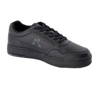Le Coq Sportif - LCS Master Triple Black - Cuir Véritable Semelle Mémoire de Forme - Pointure 44 EU - Triple Noir pour Confort Urbain et Héritage Tennis
