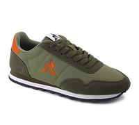 Le Coq Sportif Mixte Astra Olive Night/Spicy Orange Sneakers Basses, 40 EU