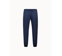 Le Coq Sportif - Pantalon Homme ESS Regular N°4 M - Coupe Classique Double Face Coton Polyester - Ceinture Élastiquée Cordon Extérieur - Badge Brodé Logo Coq - Taille XL - Bleu Clair
