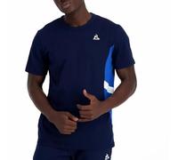 Le Coq Sportif-Saison 1 Tee SS N°1 M Bleu Nuit