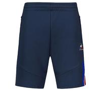 Le Coq Sportif - Short Presentation TRI N°1 M en Polyester et Coton - Confortable et Respirant pour Activités Sportives et Détente - Taille S - Bleu Dress Blues