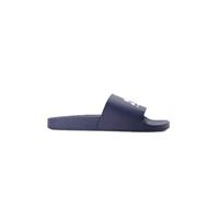 Le Coq Sportif - Slide HF FEF - Sandale Slide de Piscine Plage Nu-Pieds Unisex Semelle Polyuréthane Bandeau Synthétique - Confort Marche - Taille 41 - Bleu et Blanc