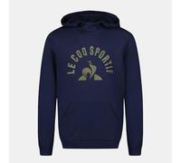 Le Coq Sportif - SPE Hoody N°9 Enfant - Molleton Doux Coton Polyester - Capuche Doublée Poche Kangourou - Idéal Quotidien Sport - Taille 8 Ans - Bleu Nuit