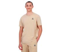 Le Coq Sportif Tech Sp N°2 Short Sleeve T-shirt Beige S Homme