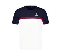 le coq sportif - Tee Tri SP SS N2 - Homme - Tops - Multicolore - Taille: S