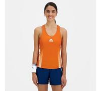 Le Coq Sportif - Tennis Pro Débardeur 25 N°1 - Débardeur Femme 100% Polyester Respirant Léger pour Performance Sportive - Taille XS - Couleur Apricot Or