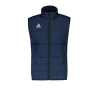 Le Coq Sportif - TRAINING Doudoune Light SL N°1 - Veste sans Manches Homme - Traitement Déperlant - Coupe Regular - 100% Polyester - Taille S - Couleur Dress Blues