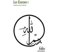 Le Coran Anonyme (Auteur), Jean Grosjean (Préface), Denise Masson (Edité par)