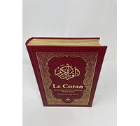 Le CORAN - Essai de traduction du Coran - Bilingue - 2 couleurs - Bordeaux ( couverture luxe et doru