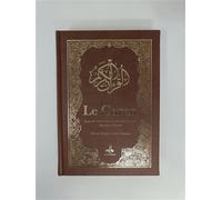 Le Coran Essai de traduction du Coran Edition bilingue français-arabe, 2 couleurs Marron foncé, Couverture luxe - REvElation - Albouraq - broché - Livre