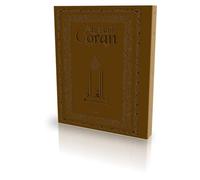 LE CORAN : TRADUIT PAR ABDALLAH PENOT - COUVERTURE DAIM SOUPLE (MARRON)