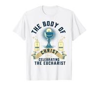 Le Corps du Christ célébrant l'Eucharistie T-Shirt Graphique avec Valeur