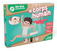 Le corps humain - Kit Pandacraft dès 3 ans - Assemble le corps d'Oscar et soigne-le ! - Collectif - Pandacraft - Jeux livres objets