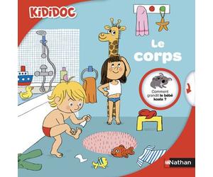 Le Corps - Michèle Longour - Nathan - cartonné - Document jeunesse dès 3 ans