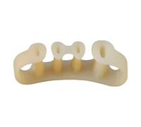 Le Correcteur D'orteils En Gel SEBS Avec Conception À 5 Trous Réduit Le Chevauchement Des Pieds Et Les Frictions Pendant De Longues Heures De Position Debout. Correcteur Pour Les Orteils Qui Se