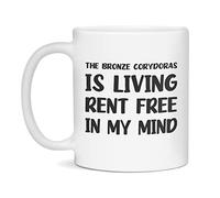 Le Corydoras Bronze Occupe Mes Pensées Gratuitement. Mug Pratiques Tasses À Thé Humour Tasse À Café Pour Espresso Travail Lait Cacao 330Ml