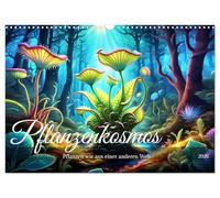 Le cosmos végétal - des plantes d'un autre monde, Version française (Calendrier mural 2026 DIN A3 portrait), Calendrier CALVENDO mensuel