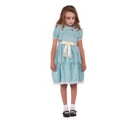Le Costume De Fille Jumelle Effrayante Pour Halloween