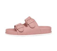 LE CÔTÉ CHIC | Sandales Femme Été | Beige 36 | Eau Double Boucle Plates (Rose, Système Taille Chaussures EU, Adulte, Numérique, Moyen, 38)