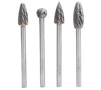 Le coupeur rotatoire dépose le métal de haute performance traitant l'argent d'acier de tungstène de tige des outils 6mm