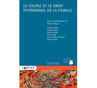 Le couple et le droit patrimonial de la famille